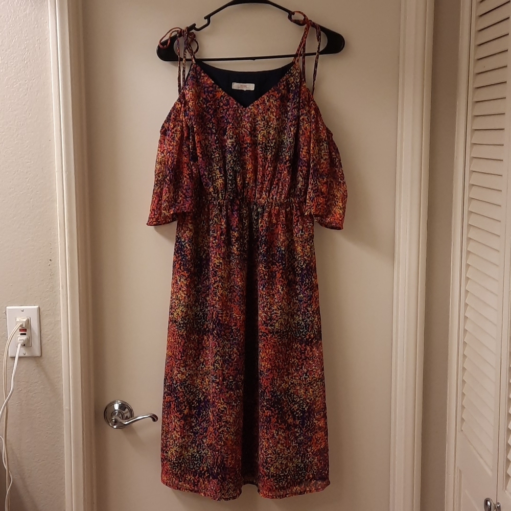 Trina Turk Motion Cold Shoulder Dress